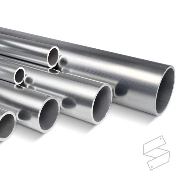 Steigerbuis Aluminium rond